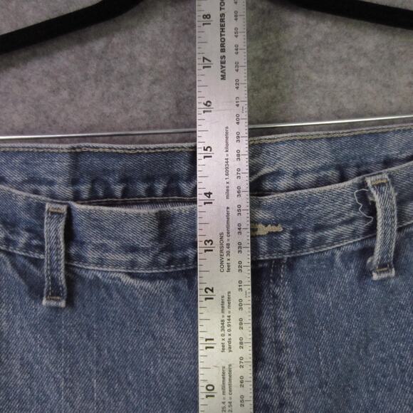 Dickies Jeans Mens 44x30 Relaxed Fit Carpenter Denim Workwear Stonewash 1993SNB - Picture 4 of 8